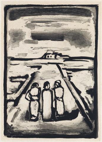 GEORGES ROUAULT Les Disciples.